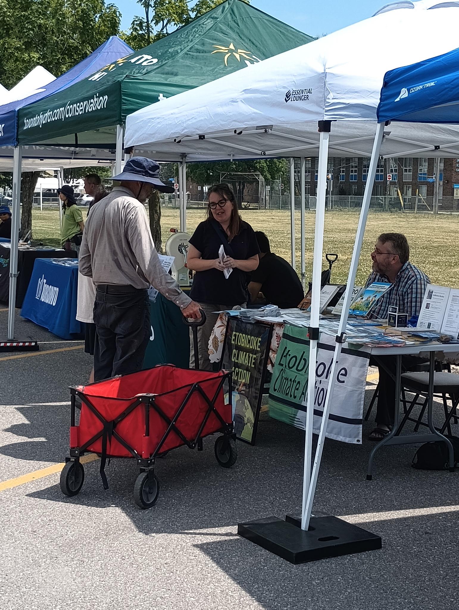 Jen Alexander at a community event